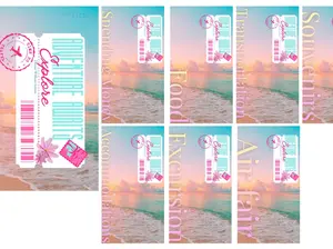 Travel cash envelope bundle Adventure Awaits