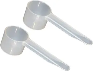 The Nature of Beauty 5 Gram Polypropylene Scoop for Creatine Powders Cooking Recipes Lab Food Grade Meets FDA Standards USA Made 2-Pack