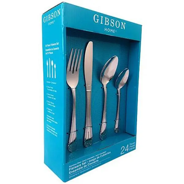 Gibson Home Mariano 24-piece Flatware Set Gibson Home Mariano 24-piece Flatware Set