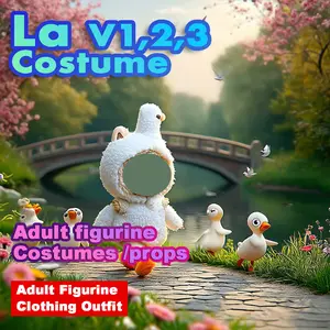 Buy one get one (A set of different styles of replacement clothing is given as a gift) La V1,2,3 Costume for Labubu V123 Clothes Doll Outfit Handmade Dress-up Photography Props Adult Figurine Clothing Outfit Ideal for Dress-up and Photography