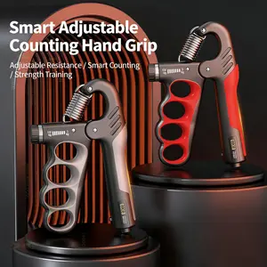 Adjustable Hand Grip Strength Trainer, 1 Count 5-100kg Hand Grip Strengthener with LCD Display, Forearm Grip Strengthener, Hand Strengthening Training Equipment, Hand Grip Exerciser, Hand Gripper Strengthener for Home Gym Workout
