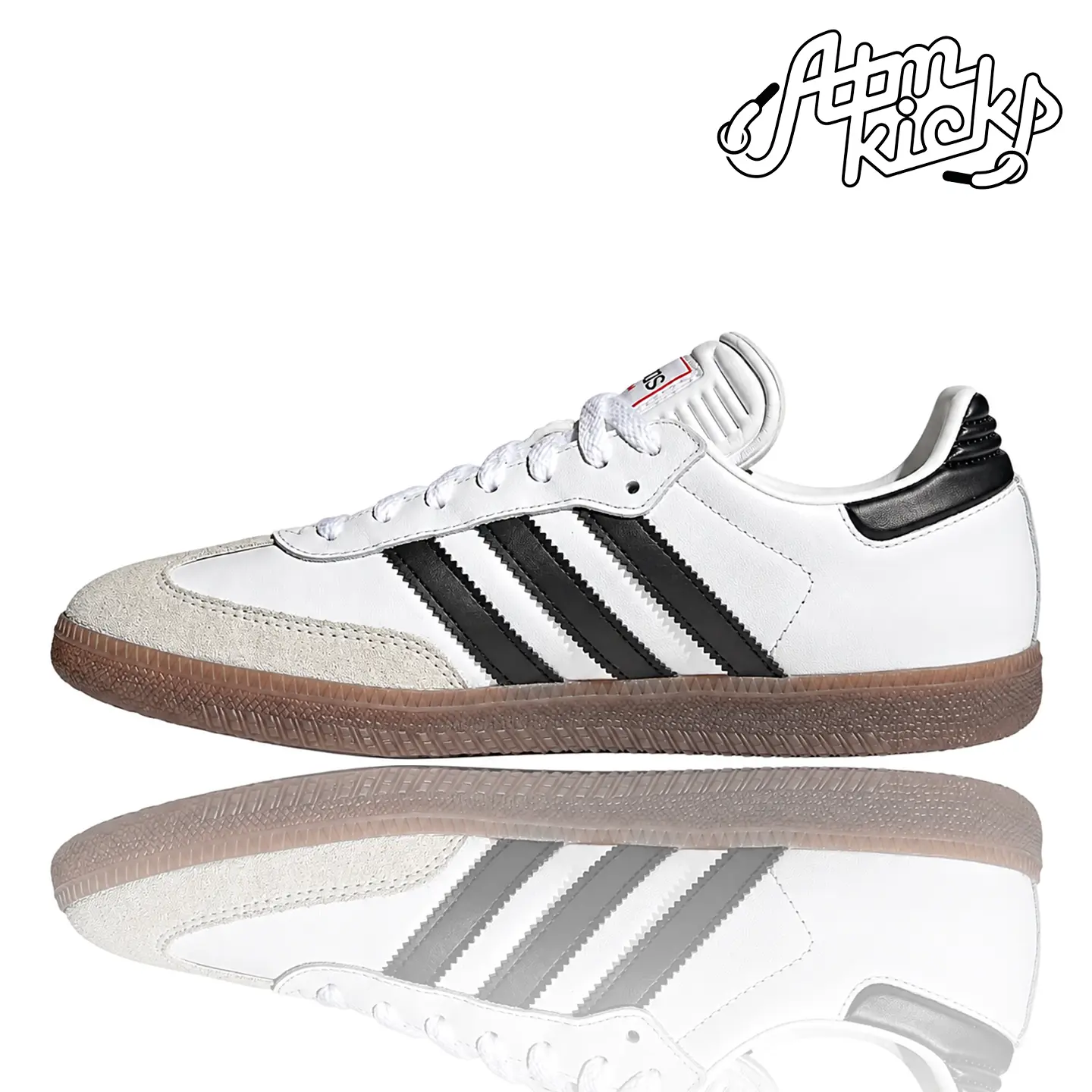 adidas Samba Indoor Cloud White Core Black Vivid Red IH6001 Authentic Shoes Footwear Sneaker Trainer Comfortable Walking Fashion Trending Gift