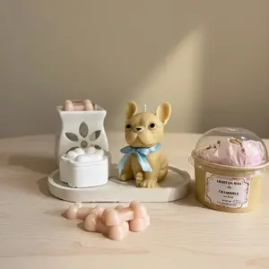 Paws of Love Large candle