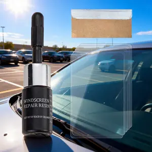 Windshield Repair Kit Crack Scratch Repair Glue Clear Vision, Car Glass Repair Glue Windshield Crack Restore Clear Fix, Windshield Repair Glue Windshield Crack Scratch Repair Clear Vision Repair Glue