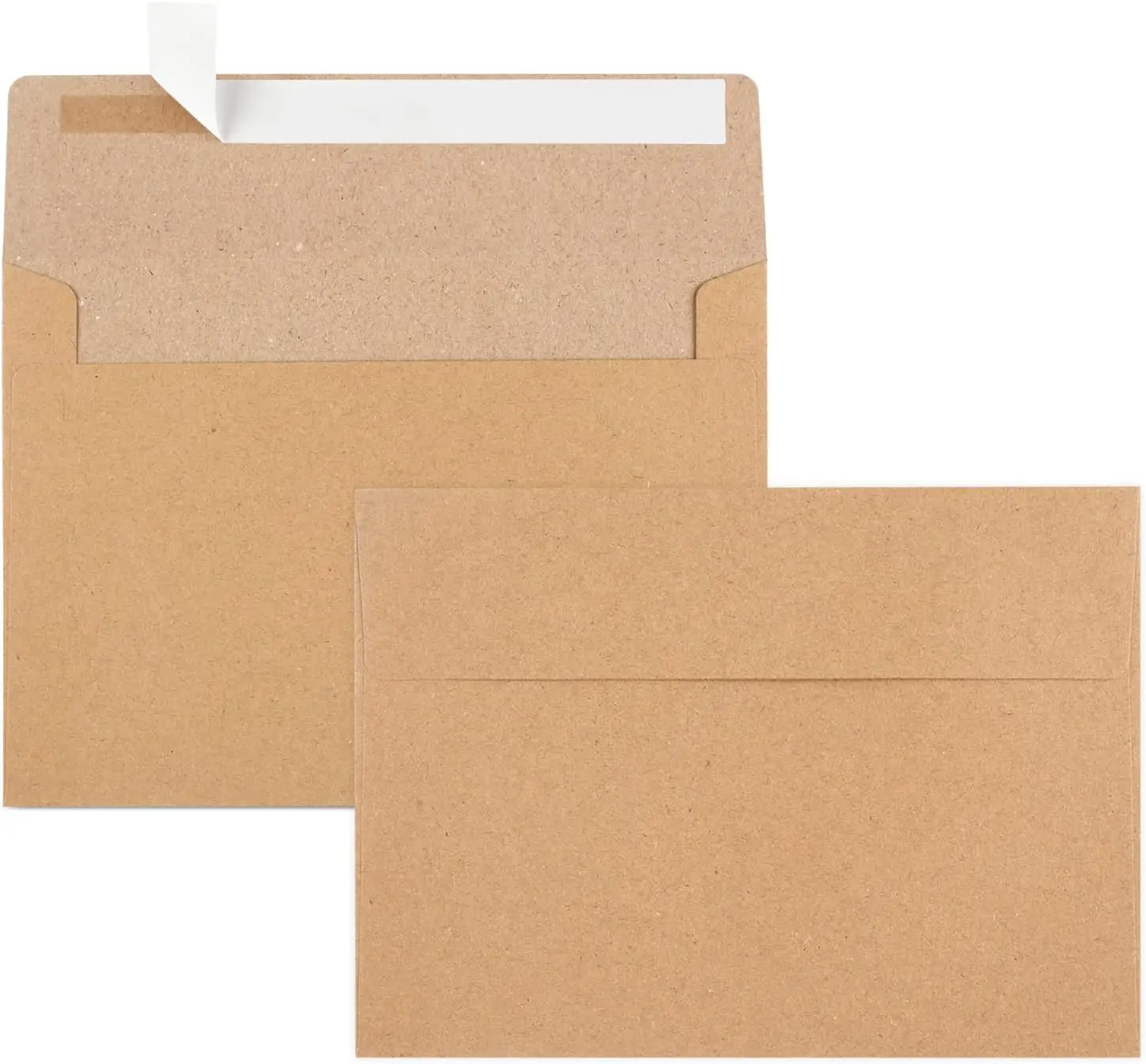 90 Packs 3.5x5 Envelopes for Invitations, A1 Invitation Envelopes, Brown Kraft Envelopes, Small Envelopes RSVP Envelopes for Weddings, Photos, Postcards, Greeting Cards, Mailing
