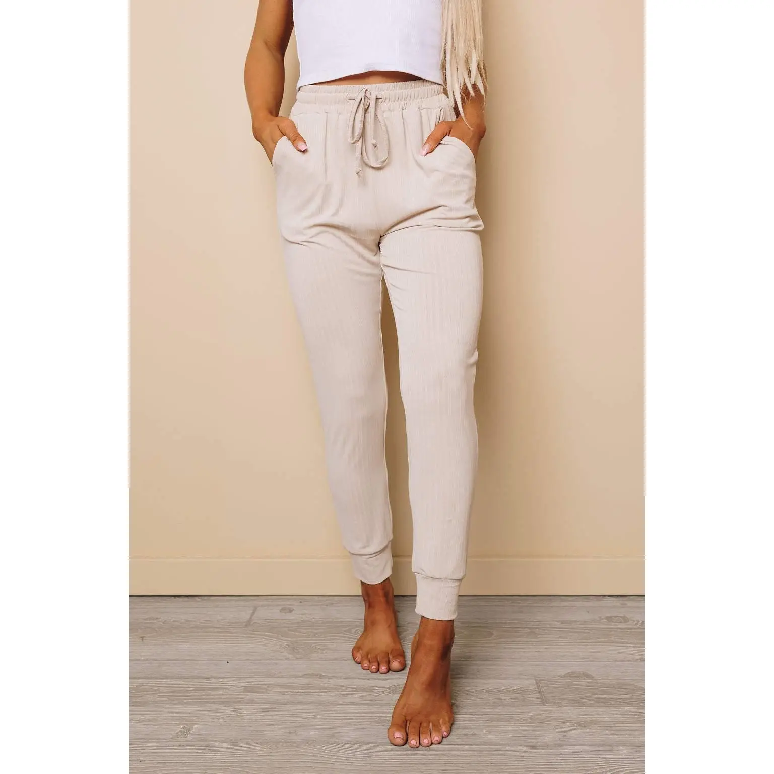 Jayla Ribbed Joggers