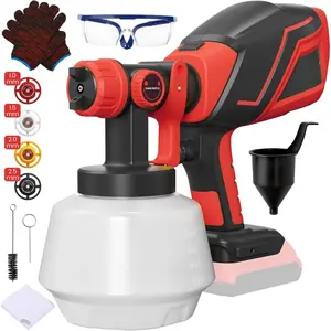 Cordless  Sprayer for Mwk M18 18V ,Electric  Sprayer with 1200ML,Easy to Clean,Adjustable  Modesfor  Renovation and  Painting( Not Included)