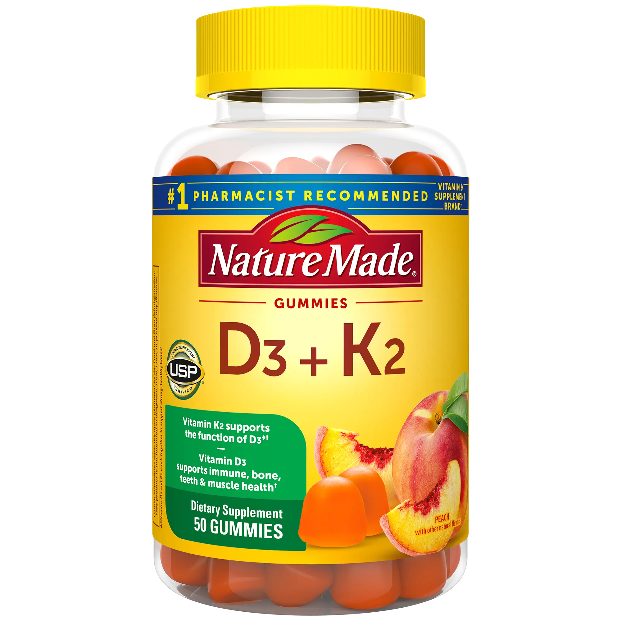 Vitamin D3 + K2 Gummies