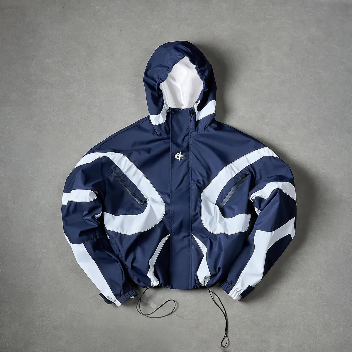New Men's Spring Autumn Softshell Hooded Jacket Casual Loose Fit Windproof Zip Hooded Coat for Everyday Wear