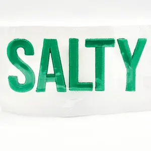 SALTY PUFF Embroidered HAT/POCKET Patch