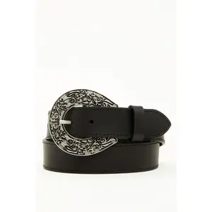 Ember Horseshoe Buckle Belt