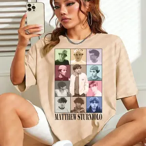 Matthew Sturniolo Vintage Style Fan Tee: Sturniolo Triplets Merch Sweatshirt,Hoodie,T-Shirt