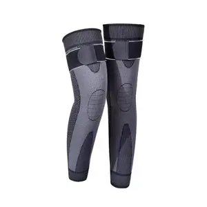 Full Leg Sleeves Long Compression Leg Sleeve Knee Sleeves Protect Leg, for Man Women Basketball, Arthritis Cycling Sport,Mugwort fever