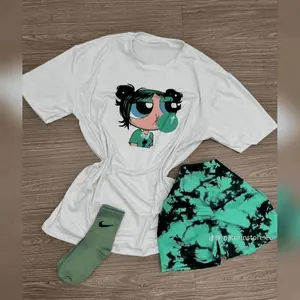 Only T-Shirt Y2k Power Buttercup Girls Gym Shirt Cute Retro Cartoon Tee Baddie Girl Outfit Aesthetic Gift For Her Power Fan S Men & W Essential Tee for All