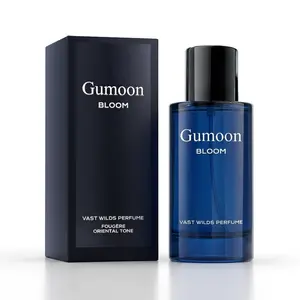 Gumoon Vast Wilds Unisex Eau De Parfum 50ml - Bergamot Top Lavender Mix Cedarwood Base Aromatic Aquatic Arabian Fragrance - Long Lasting Intense Luxury for Men and Women - Premium Gift - Fouguere Oriental Tone Bloom