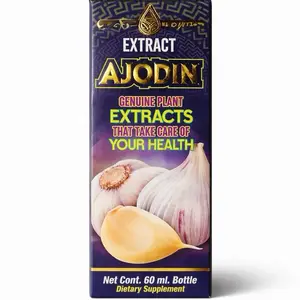 Ajodin Garlic Extract Liquid Drops 60ml – Natural Herbal Supplement for Immune & Daily Wellness Support