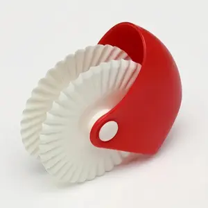 Pie Crust Cutting Wheel, Pastry Shell Decorator, Manual Pizza Roller, Dough Cutting Wheel, Kitchen Tool, Apartment Essential, School Prep