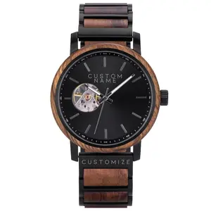 Wood Watches For Men, Groomsmen Watches, Custom Mens Watches, Engraved Wood Watch, Personalized Resin Watch, Wooden Watch, Gift for Dad