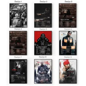 [Sale Up To 40%] [Unframe] YFN.Lucci Album Posters, Atlanta Trap Rap Wall Art, Southern Hip Hop Bedroom Aesthetic Decor, Modern Album Cover Artwork, Gift for Fans