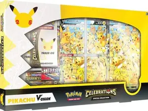Pikachu V Union Celebrations Special Collection Box
