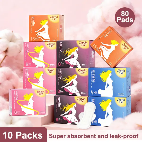10 Packs Mixed Sizes（80 Count）