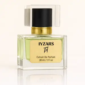 IYZARS Green Iris Extrait de Parfum – Fresh Green Iris & Woody Mens Fragrance (30ml / 50ml)