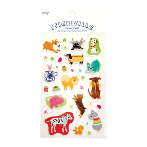 Stickiville Quirky Dogs Stickers