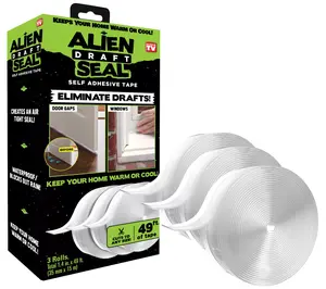 Alien Seal Anti-Draft Adhesive Instant Insulati on Seal Tape Alien Seal Anti-Draft Adhesive Instant Insulati on Seal Tape