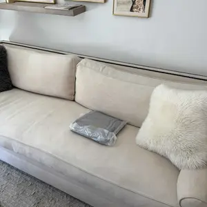 Luxury Thick Removable Couch Cover, 1 Count Soft Textured Seat Pad, Non-Slip Washable Universal Sofa Protector, Sectional Sofa Slipcovers, Pet-Friendly Modern Slipcover for Sectional, Loveseat and 3-Seater Couch #GLOBAL PICKS