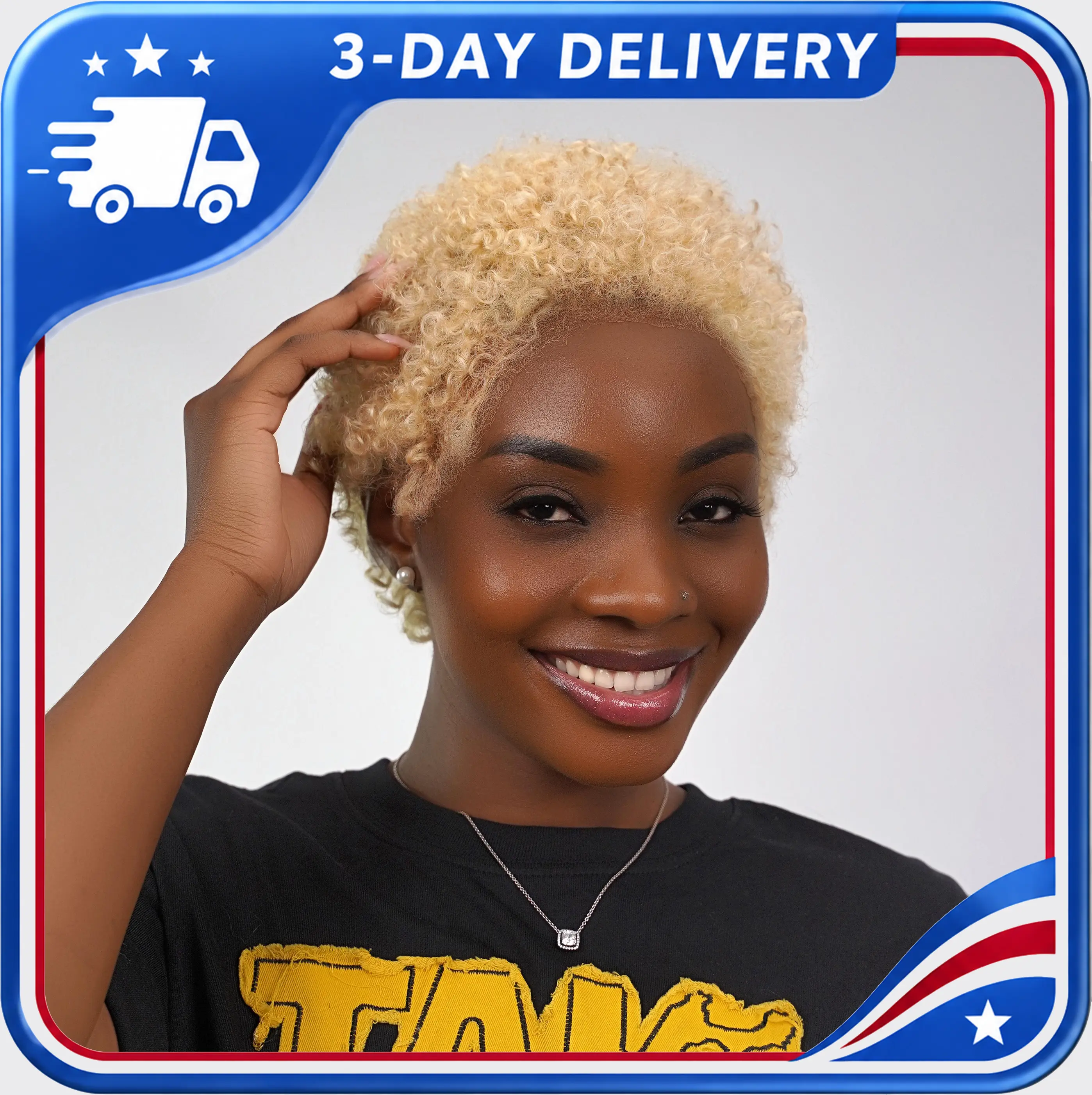 Dultev 13x6 Wear Go Pixie Cut Wigs 009 for Women 180% Density Glueless Lace Front Layered Luxury Beauty Curly HD Human Hair Wig #DealsforYouDays summerwins