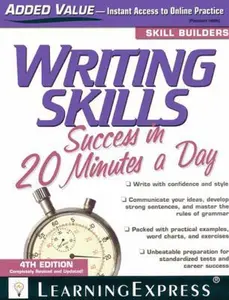 USED-Writing Skills Success in 20 Minutes a Day by LearningExpress LLC Editors (Paperback)