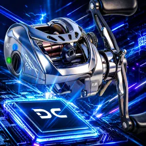 Baitcasting Fishing Reel Ultralight 4+1BB/6+1BB  7.2:1/7.1:1 Gear Ratio Baitcaster Reel Smooth and Sensitive,DC Fishing Reel for Freshwater Saltwater Fishing