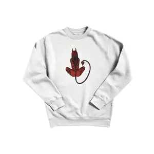 Meru the Succubus Graphic Hoodie, Unisex Casual Cotton Blend Pullover with Long Sleeves, All-Season Wear in Sizes S-5XL, Long Sleeve, Round Neck