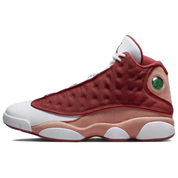 Jordan Air 13 Dune Red Retro Mid Top Basketball Shoes Men's DJ5982-601