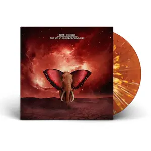 Tom Morello - The Atlas Underground Fire  [VINYL RECORD - LP] Colored Vinyl, Orange, Stickers