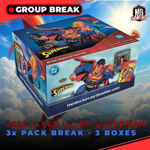 2026 Upper Deck Fleer Ultra Superman Hobby Box (Group Break)