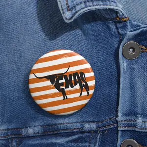 Texas Longhorn Game Day Button