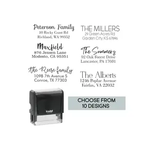 Personalized Return Address Stamp – Custom Self-Inking Stamp for Envelopes & Mail Made in USA