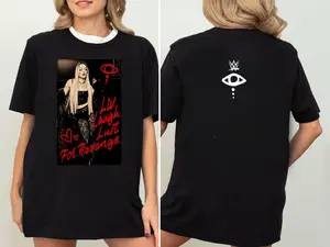 Liv Morgan Lust for Revenge T-Shirt, WWE Fan Apparel for Men & Women, Professional Wrestling Slogan Tee, Revenge Tour Graphic Shirt