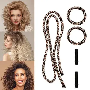 Overnight Long No Heat Big Wave Curling Iron, New Hair Accessory for Women, Easy Use Overnight Curls, Stylish & Convenient Design