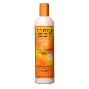 Cantu Shea Butter Moisturizing Curl Activator Cream - 12 oz Unisex Haircare Gel for Curly Hair, Shiny Curls