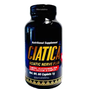 Sciatic Nerve Plus 60 Caplets 1g -Supplement for Sciatica Healthcare
