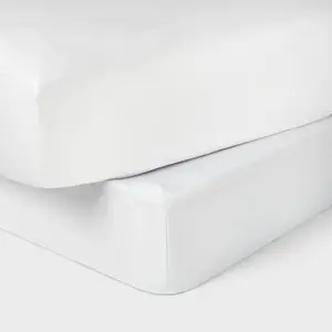 Box Spring Cover White - Threshold