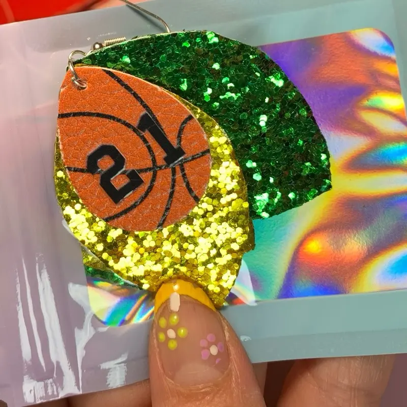 Basketball Earrings
