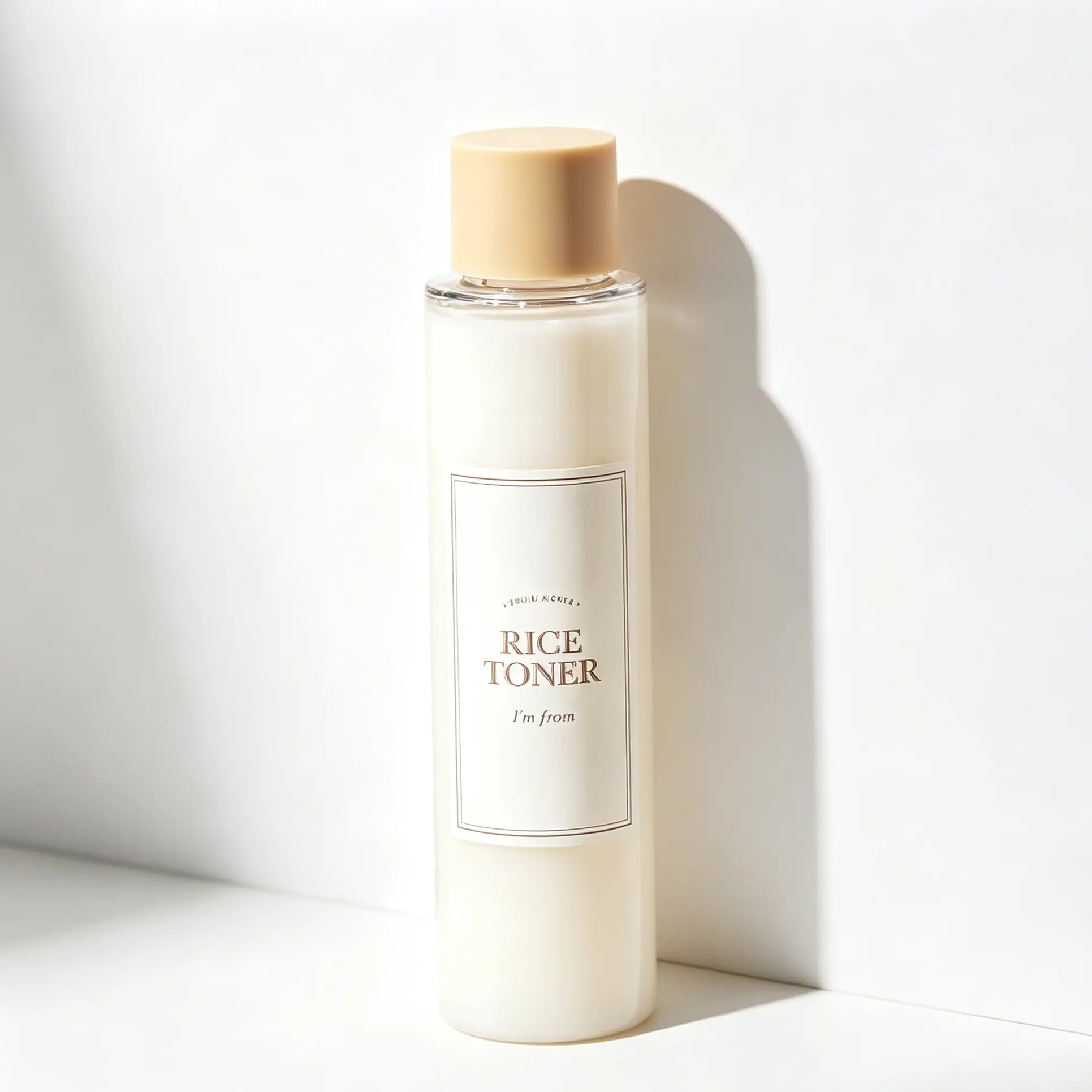 [I'm From] Rice Toner 150ml - Hydrating Skincare Toner for Dry, Dull & Combination Skin, Vegan, Fragrance-Free, Glass Skin Boost
