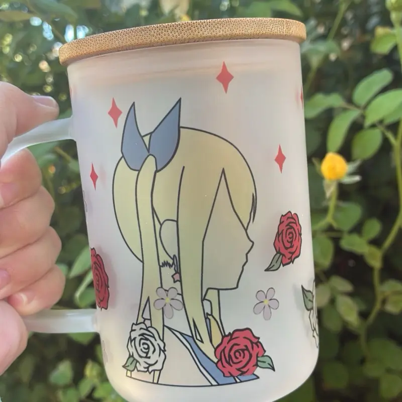 Nalu mug(frosted clear )