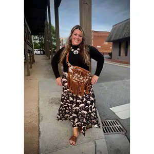 Fresh Horses Tiered Long Skirt