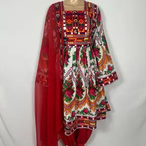 Afghan Gand gulnigar cotton women dress