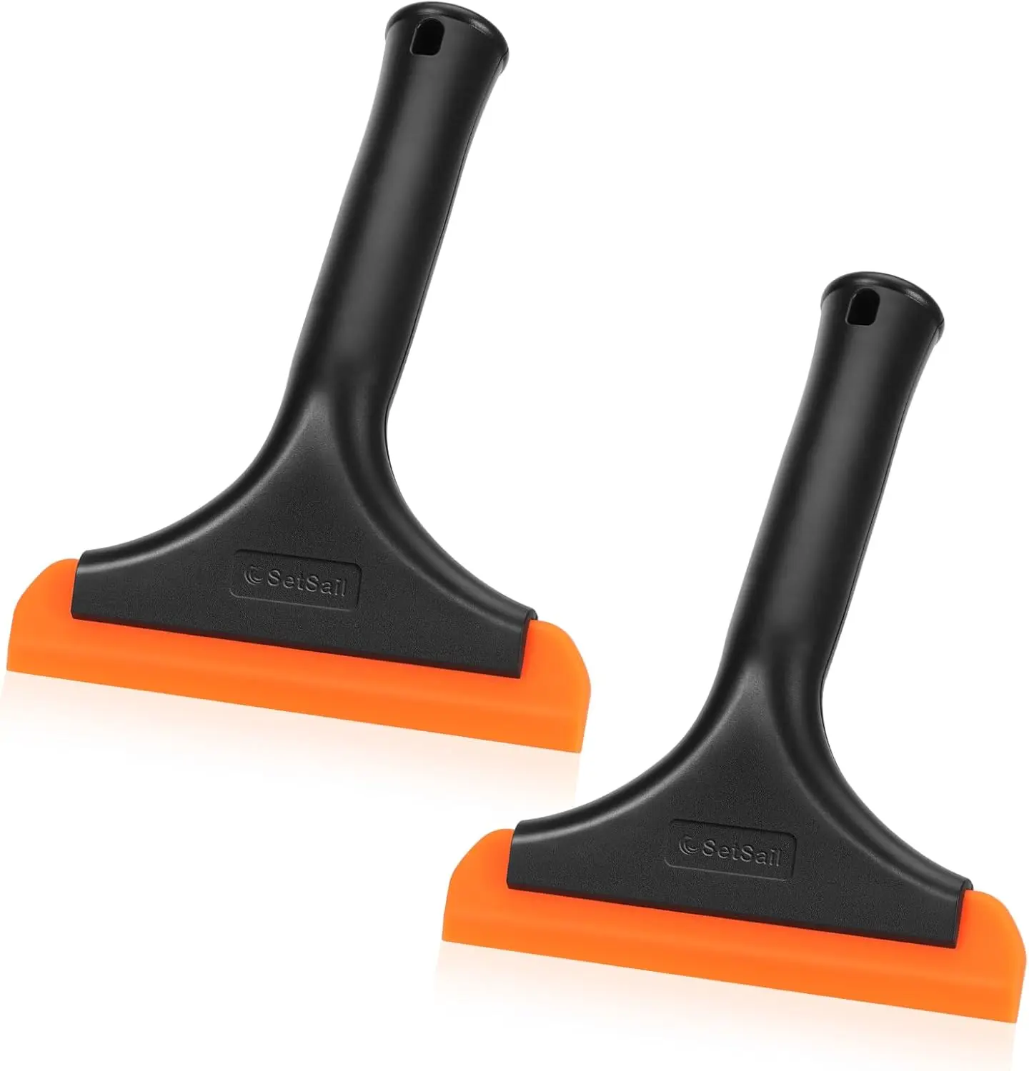 Shower Squeegee for Glass Doors, Small Squeegee for Shower Glass Door Mini Silicone Squeegee for Window Cleaner Tool Bathroom Squeegee for Car Window Cleaning 2 Pack