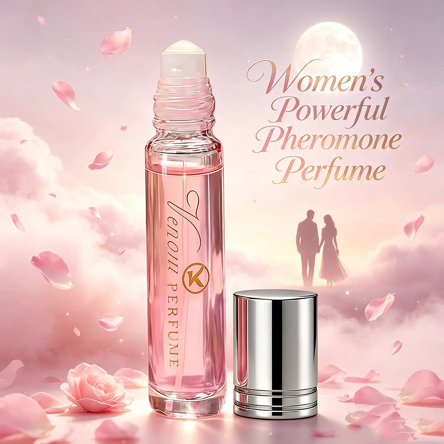 Women's Pheromone Perfume,  Infused with Exclusive Pheromone Attraction Formula,  Extra Long Lasting All-Day Wear,  Magnetic Fruity Floral Woody Musk Scent,  Specially Designed for Her,  Make Him Irresistibly Addicted to You,  Share  \10ml\0.338oz